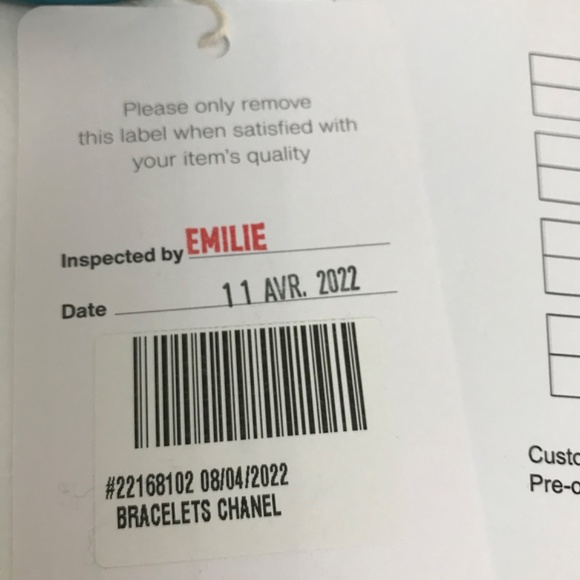 CHANEL Turquoise/Black Resin CC wide Cuff Bracelet - Picture 12 of 13